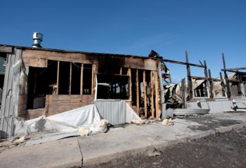 Professional water extraction and drying process in progress at an Agoura Hills home after fire damage